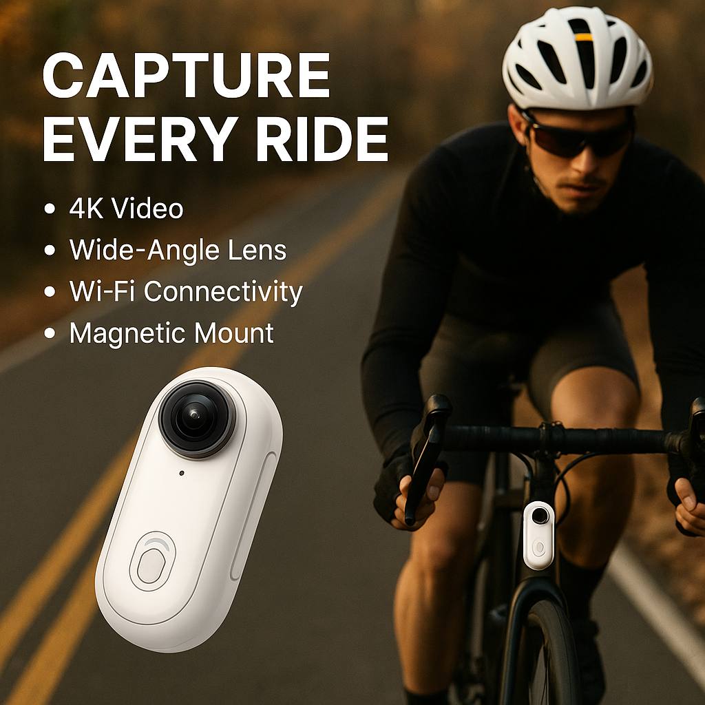 Action 4K Body Camera By SERENE PETALS + FREE Accessories Included 🎁