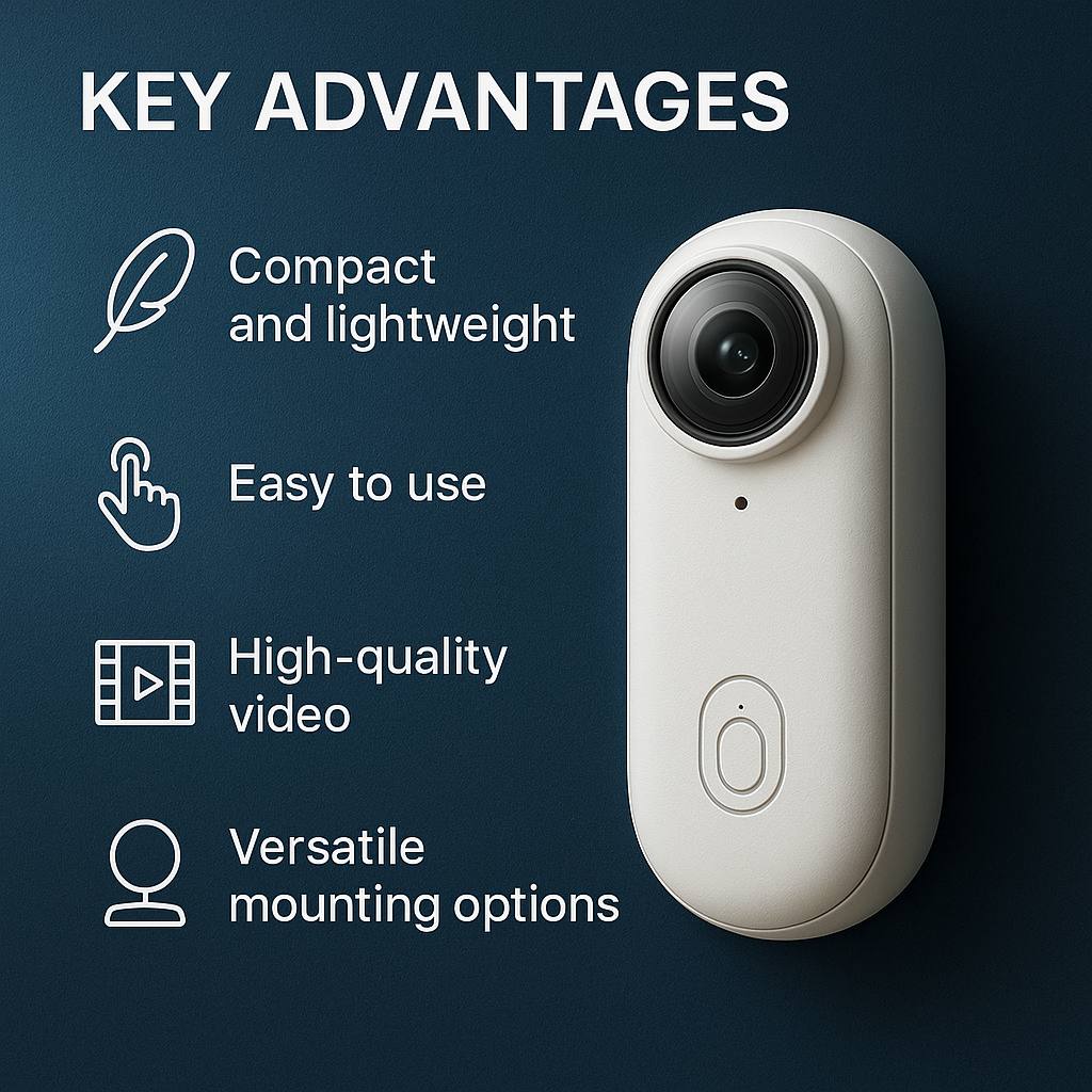 Action 4K Body Camera By SERENE PETALS + FREE Accessories Included 🎁