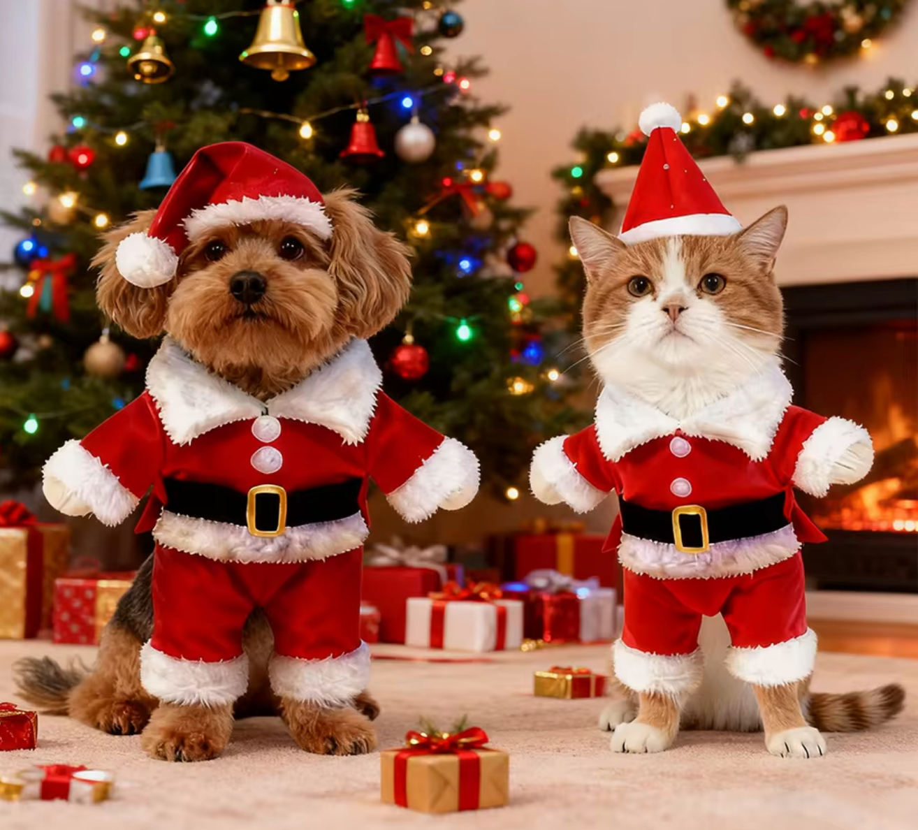 Pet Christmas Costume