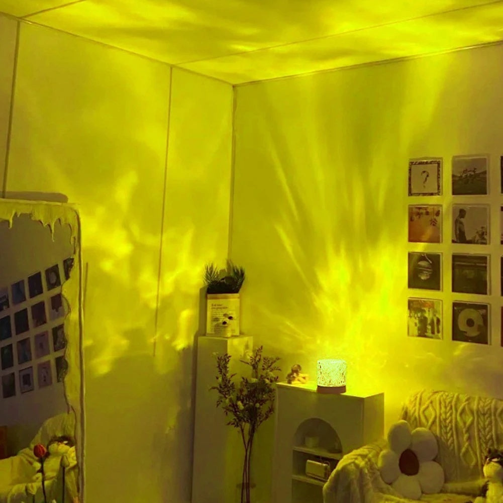 Aesthetic Crystal Lamp Projector