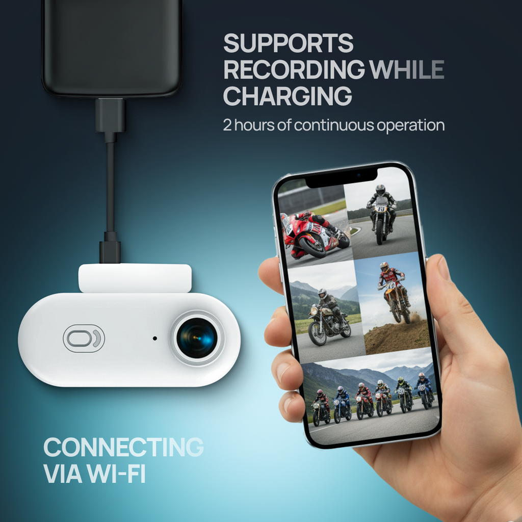 Action 4K Body Camera By SERENE PETALS + FREE Accessories Included 🎁