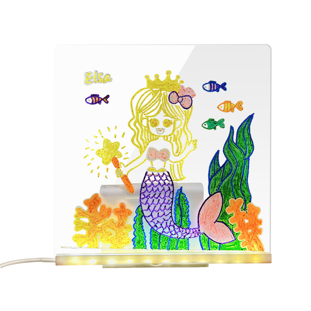 LED Transparent Drawing & Message Board