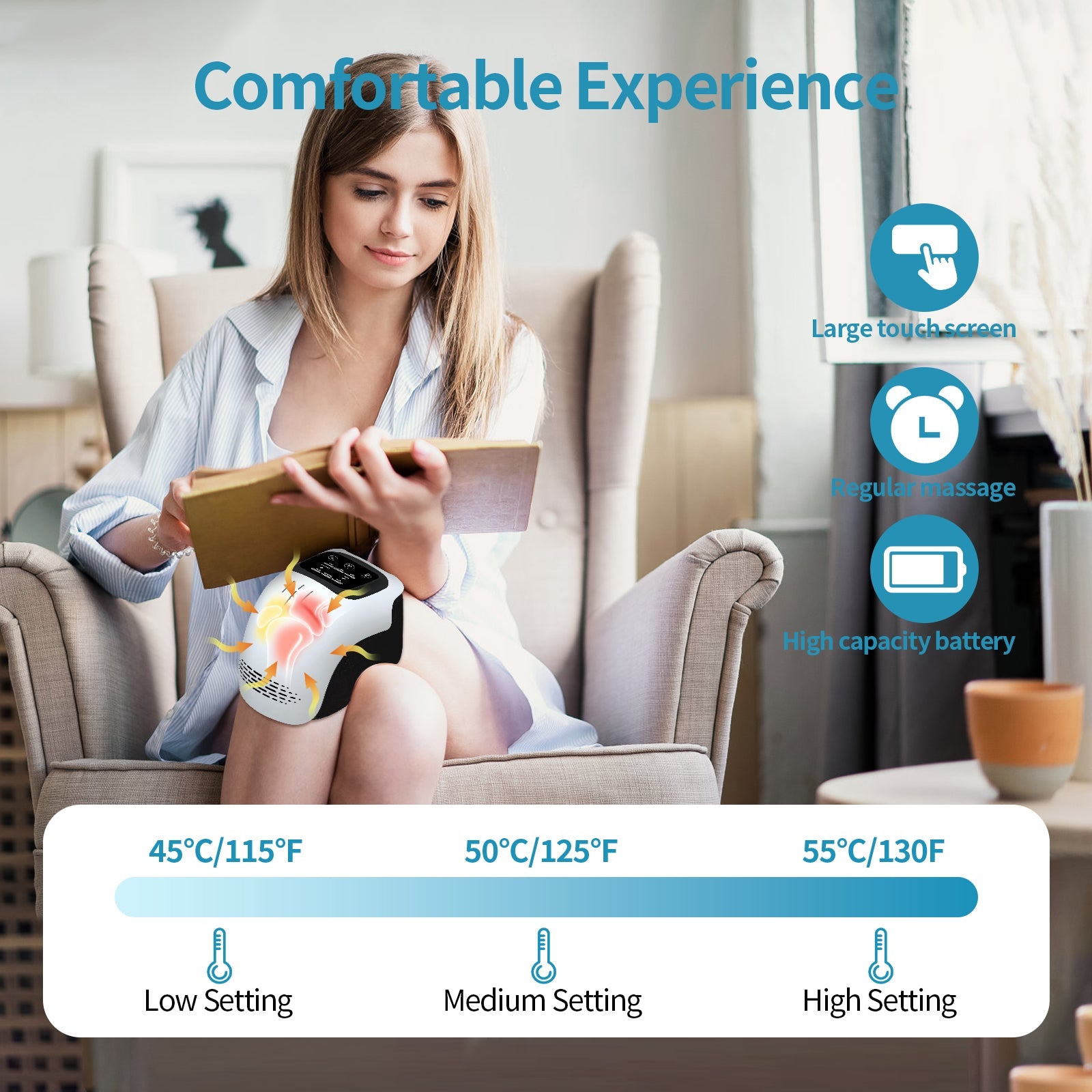 Intelligent Knee Massager 🟢 Premium Quality