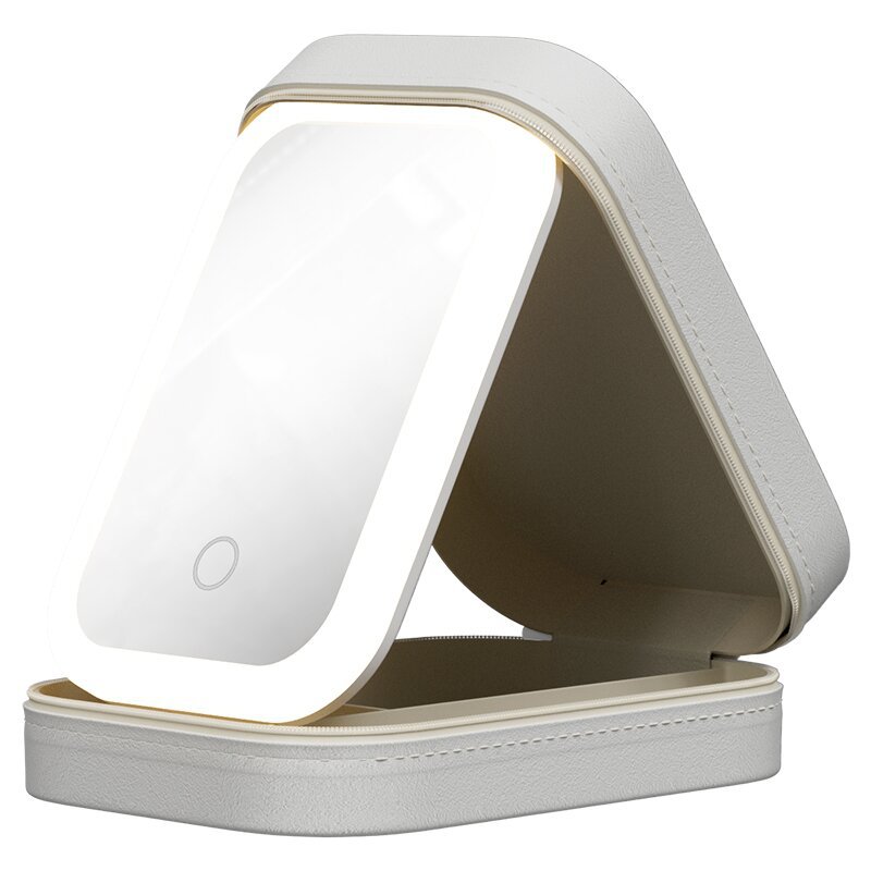 Smart Makeup Case with LED Mirror