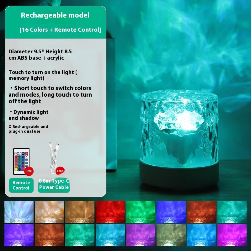 Aesthetic Crystal Lamp Projector