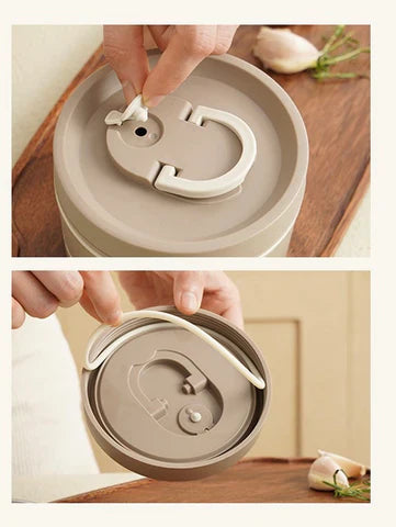 🟢 Portable Insulated Lunch Container Set