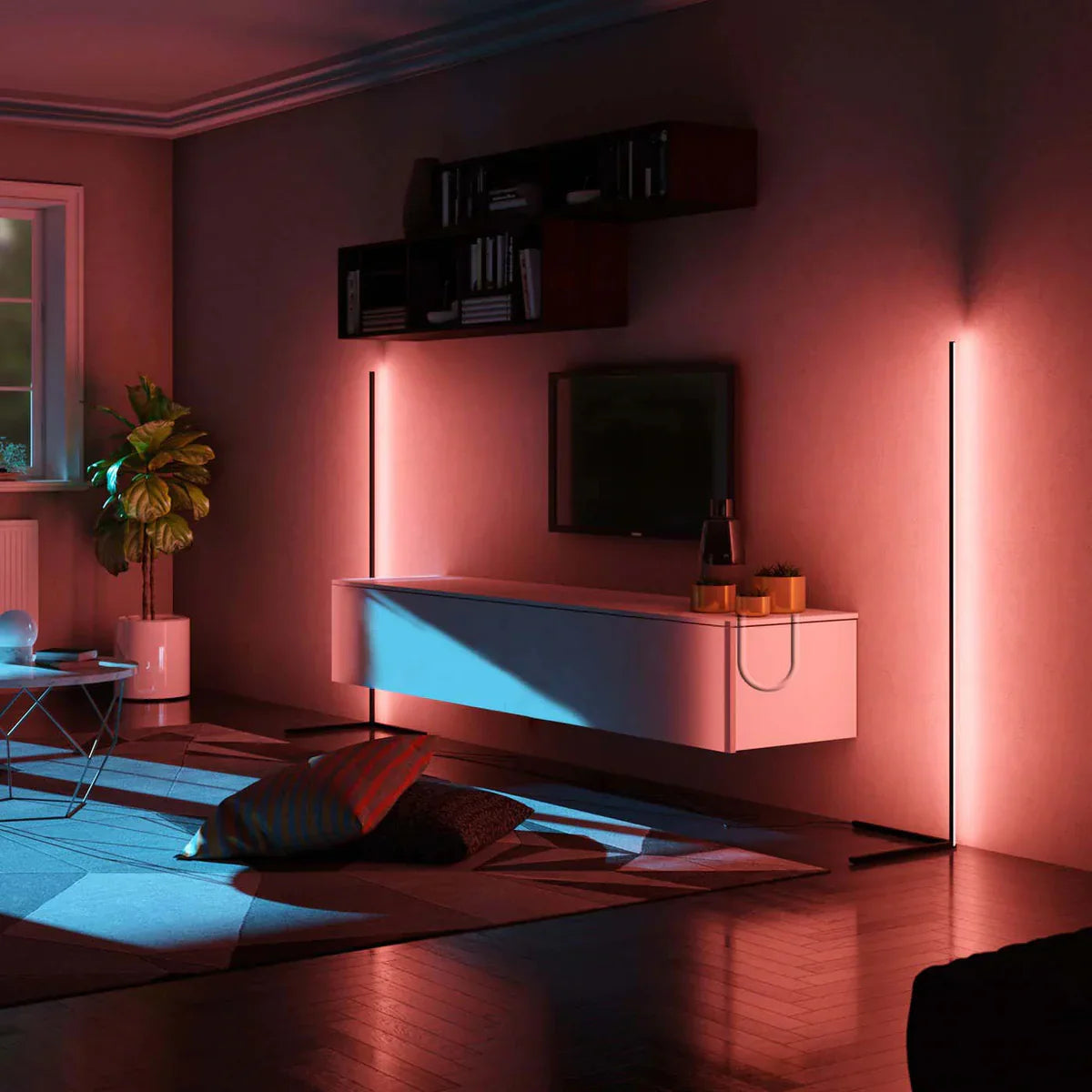 Modern RGB Corner Lamp