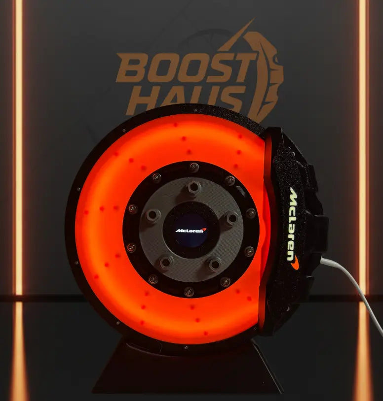 Custom Brake Disc Lamp LED – Smart Desk Light – Car Enthusiast Gift – USB-C Rechargeable