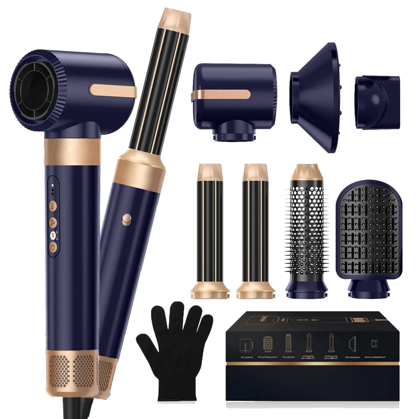 UKLISS 7-in-1 Multifunctional Hot Air Styler