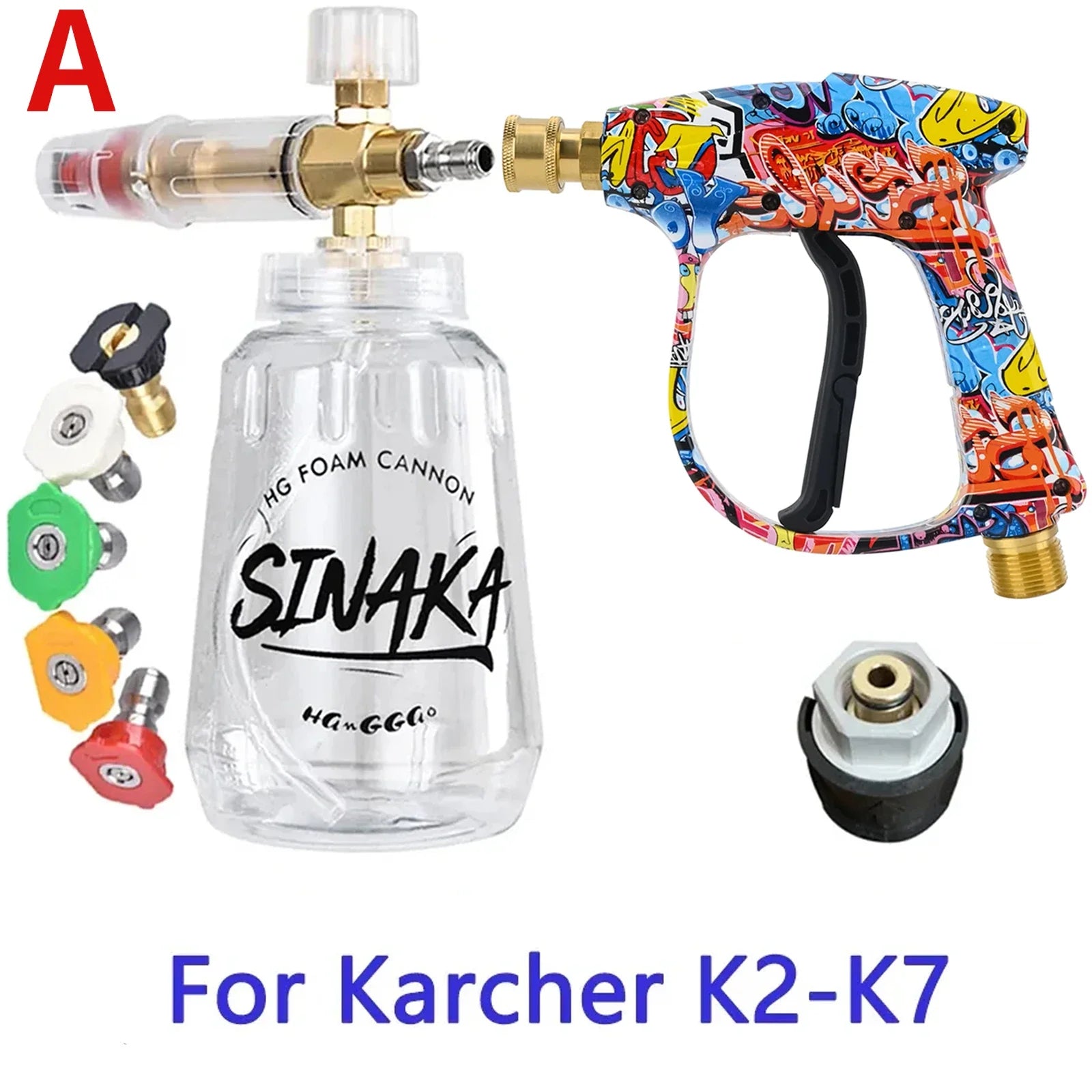 High Pressure Washer Water Gun