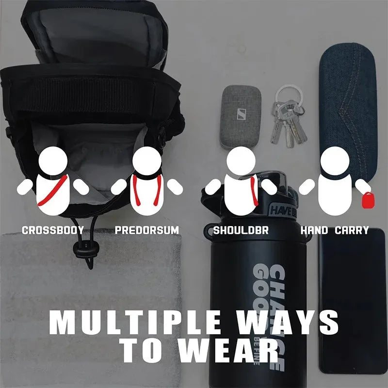 Magnetic Gym Bag by SERENE PETALS