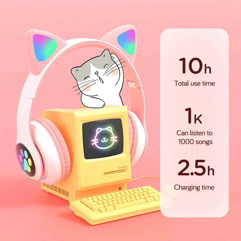 Magical Cat Ears Wireless Headphone
