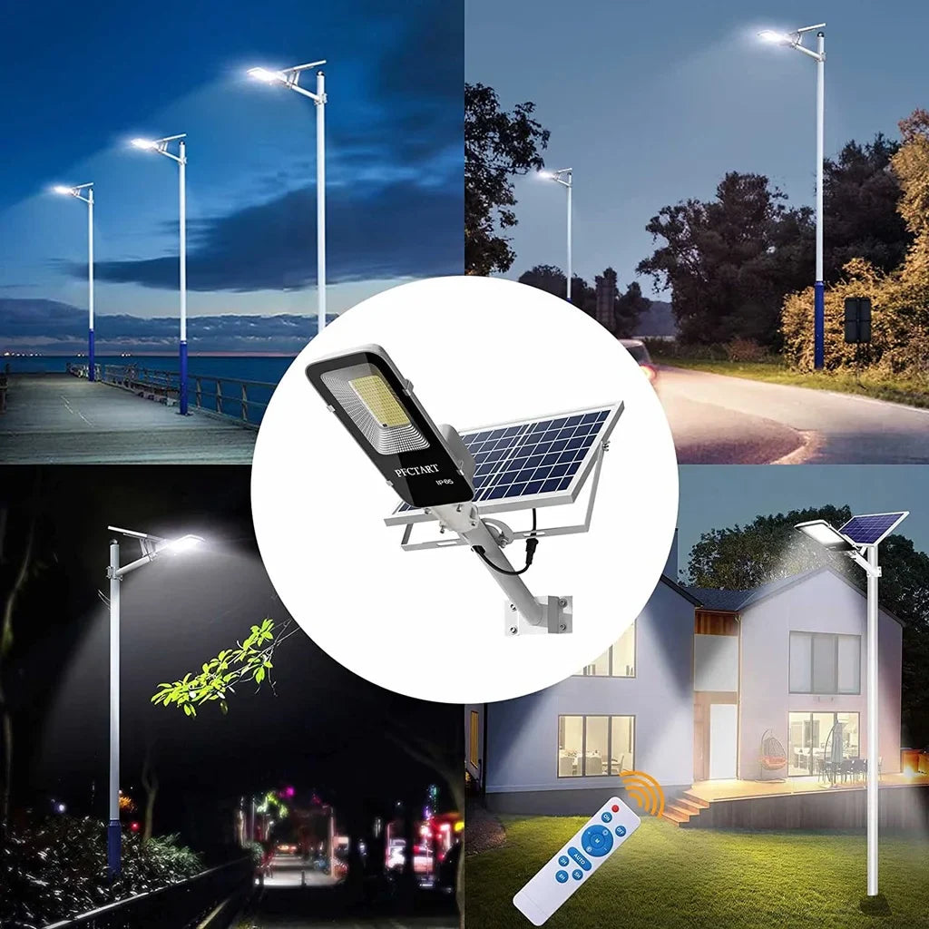 🟢 EcoBeam Solar Street Light