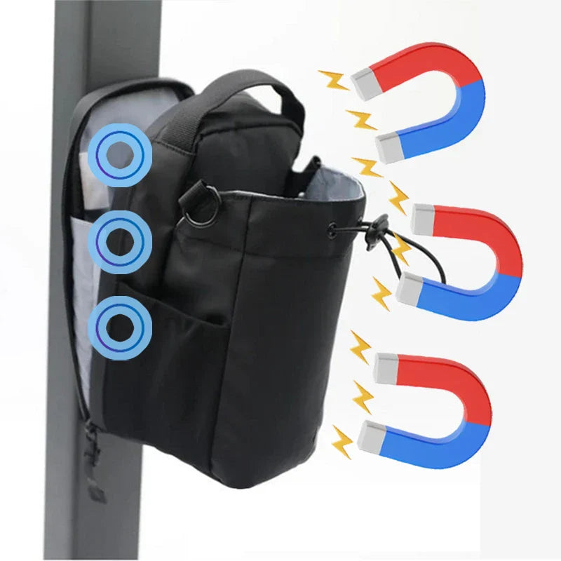 Magnetic Gym Bag by SERENE PETALS