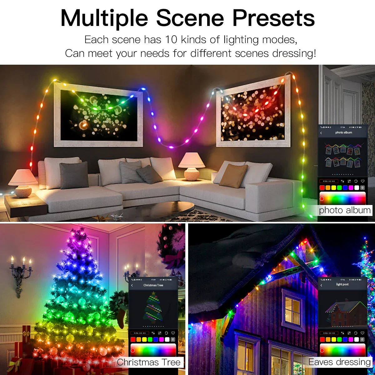Bluetooth Dreamcolor LED String Lights