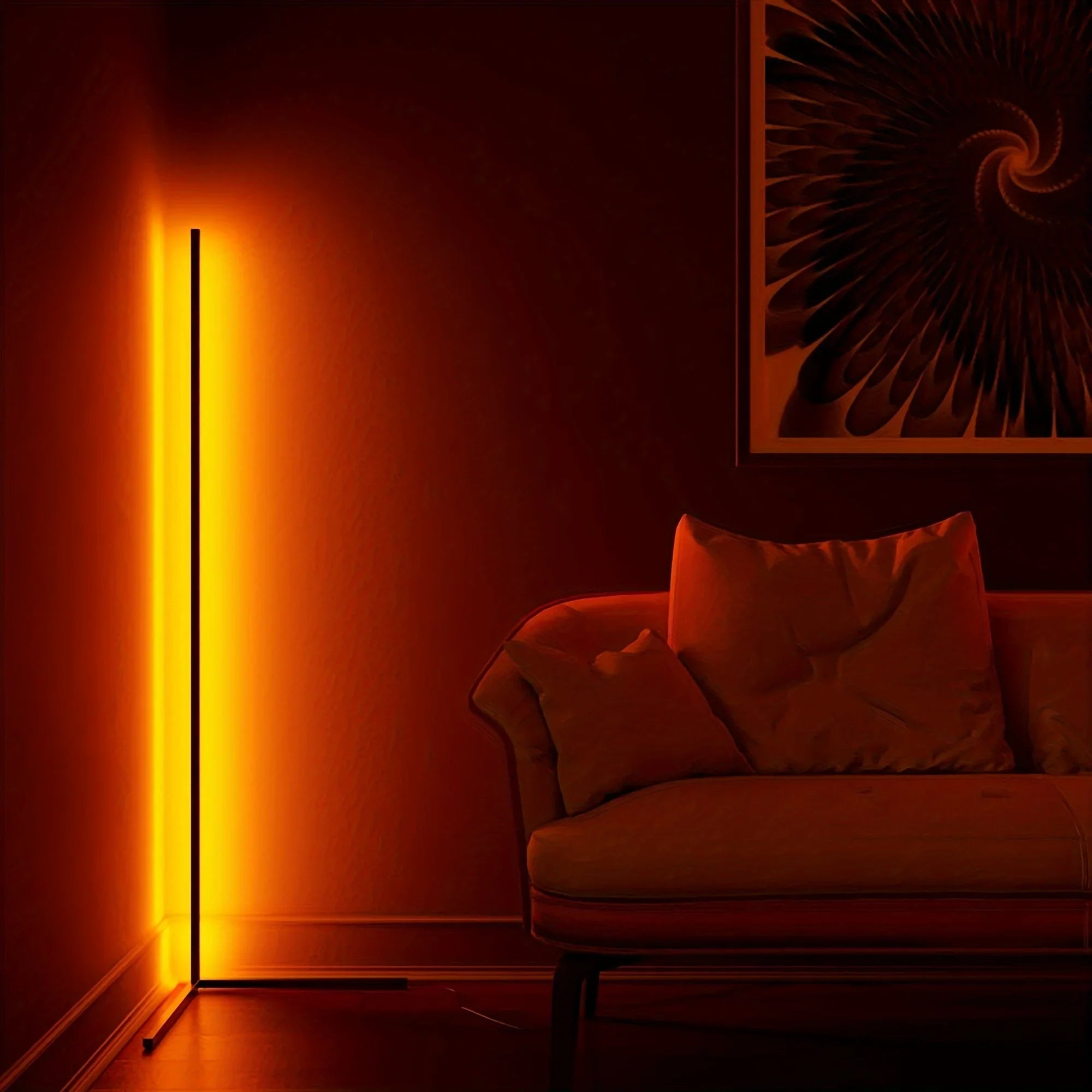 Modern RGB Corner Lamp