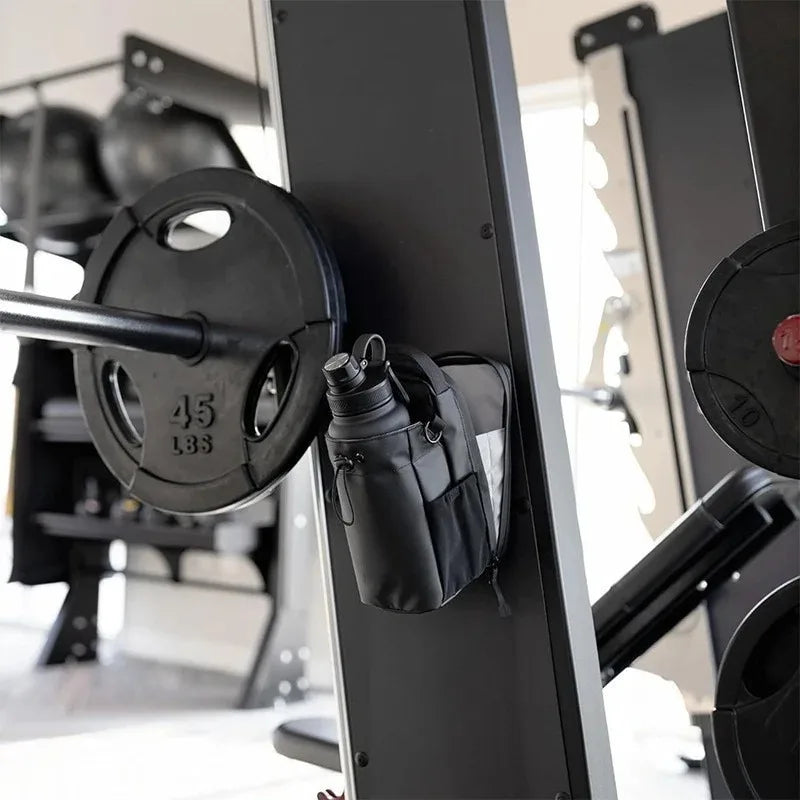 Magnetic Gym Bag by SERENE PETALS