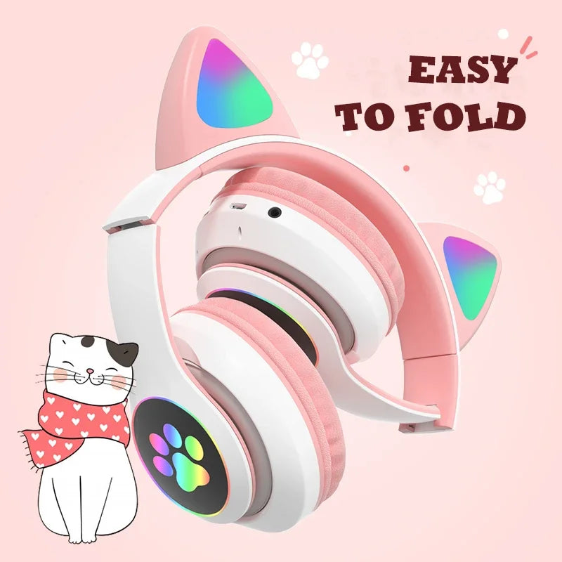 Magical Cat Ears Wireless Headphone