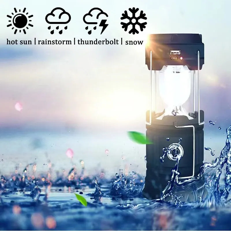 Solar Telescopic Flashlight