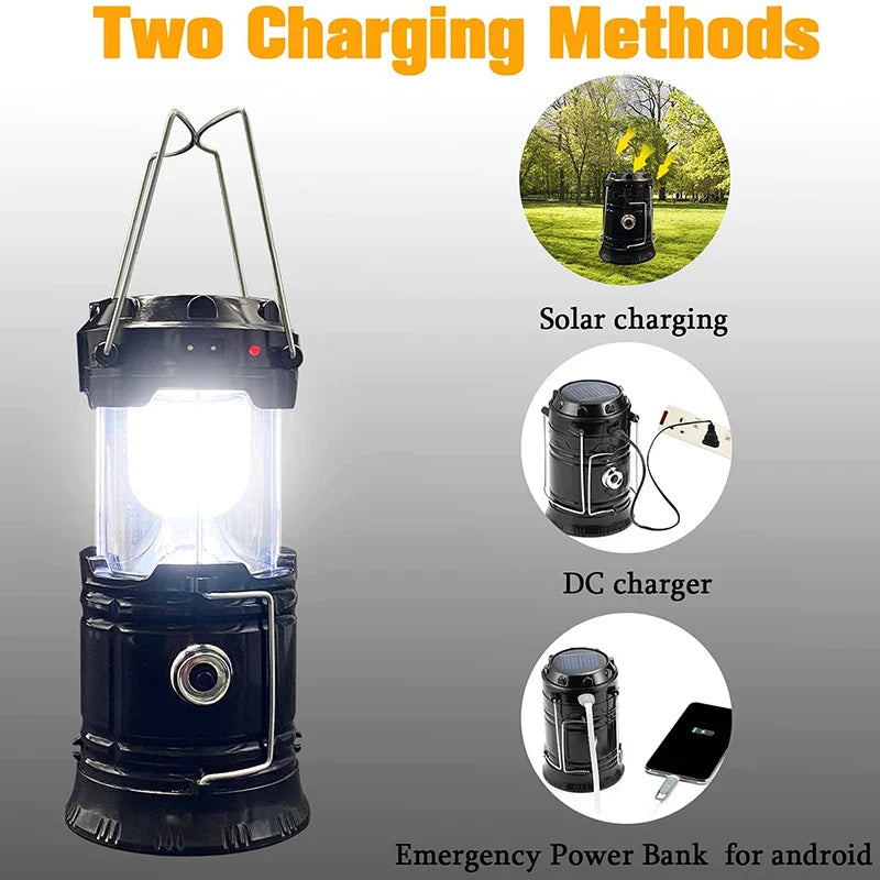 Solar Telescopic Flashlight