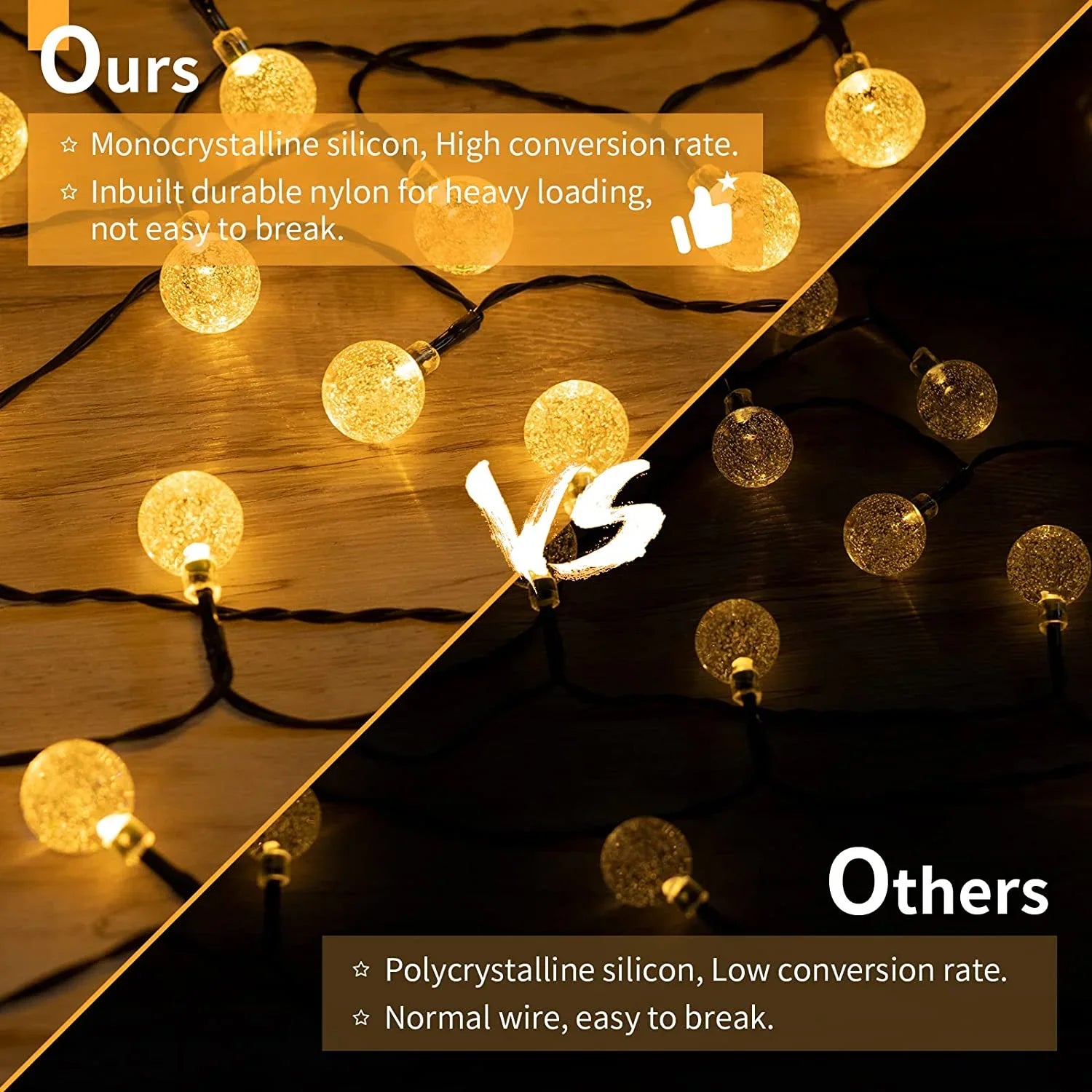 Solar Crystal Lights