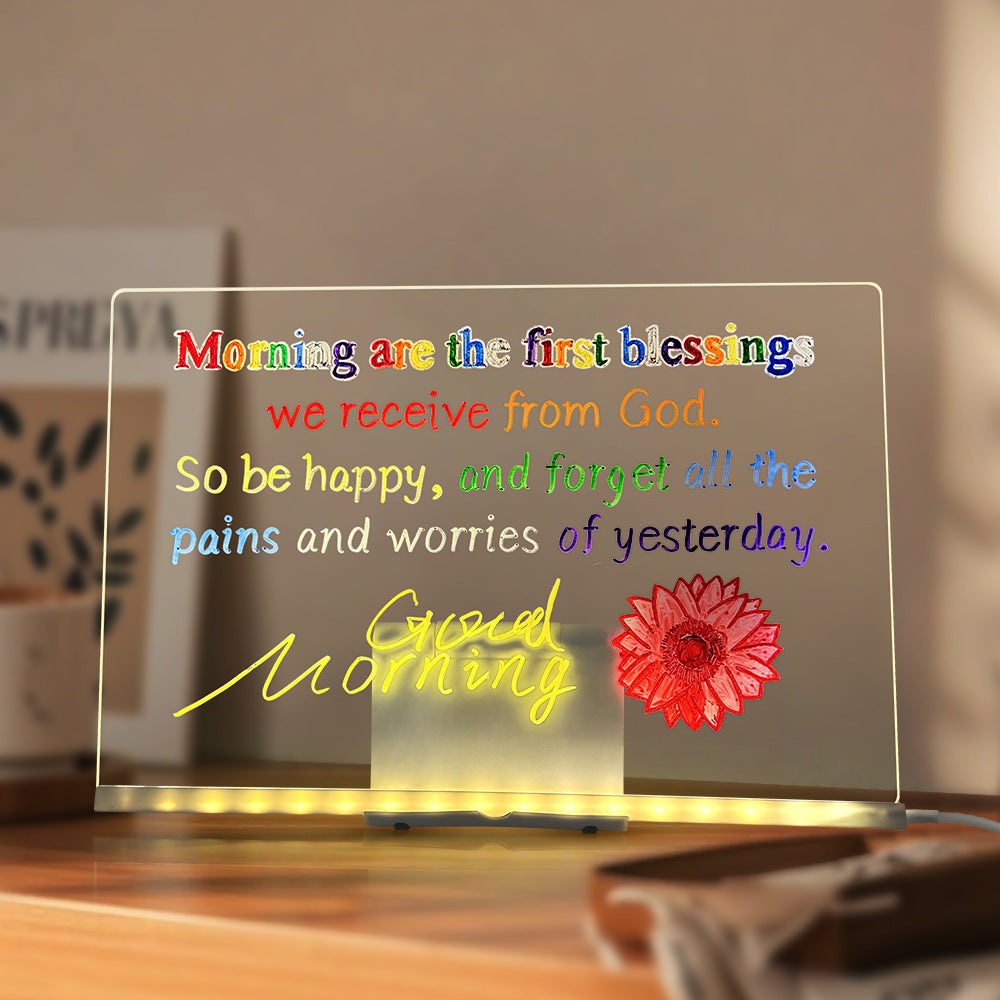 LED Transparent Drawing & Message Board