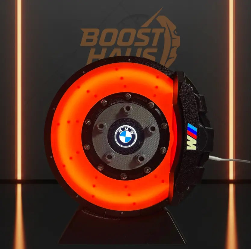 Custom Brake Disc Lamp LED – Smart Desk Light – Car Enthusiast Gift – USB-C Rechargeable