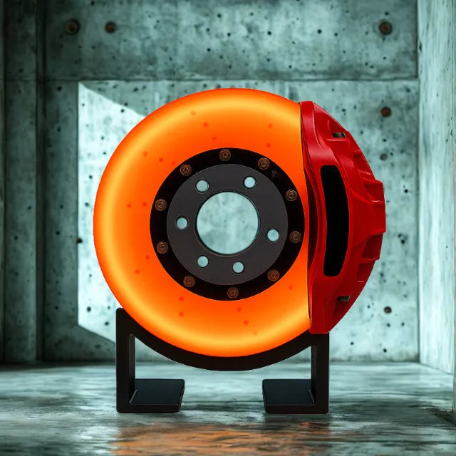 Custom Brake Disc Lamp LED – Personalized Car Enthusiast Gift – Add Your Logo or Name – USB-C Rechargeable