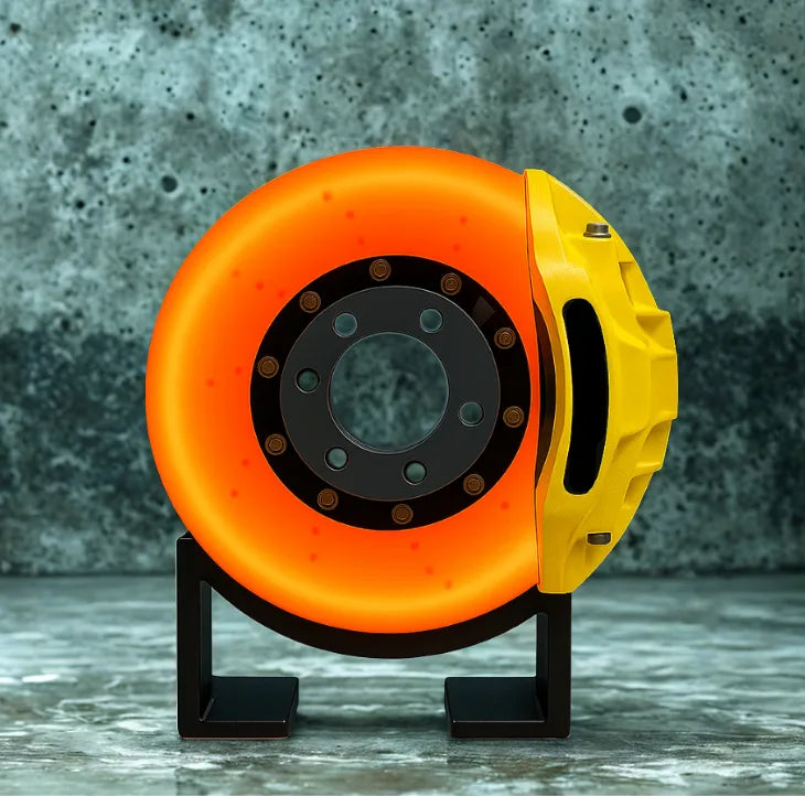 Custom Brake Disc Lamp LED – Personalized Car Enthusiast Gift – Add Your Logo or Name – USB-C Rechargeable