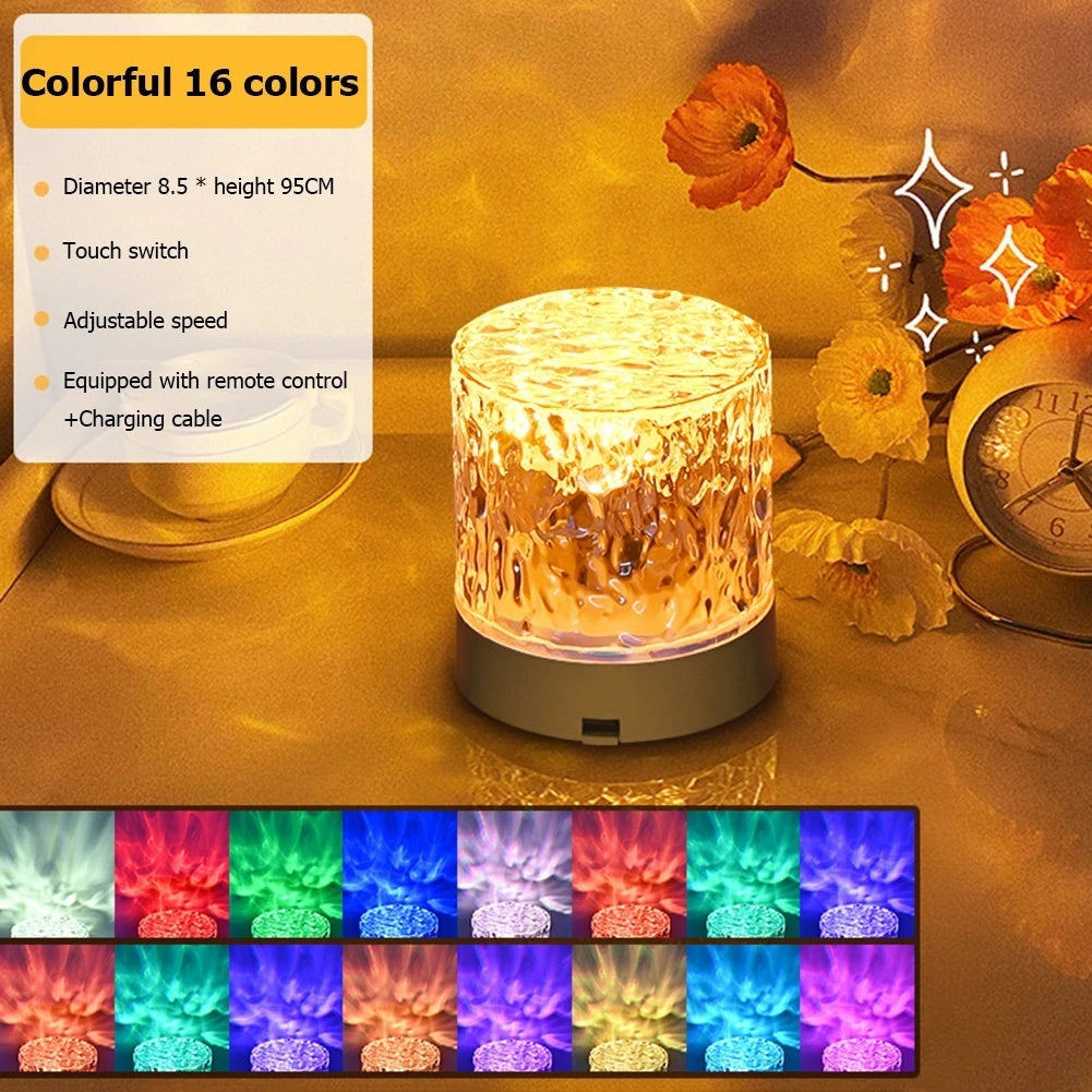Aesthetic Crystal Lamp Projector