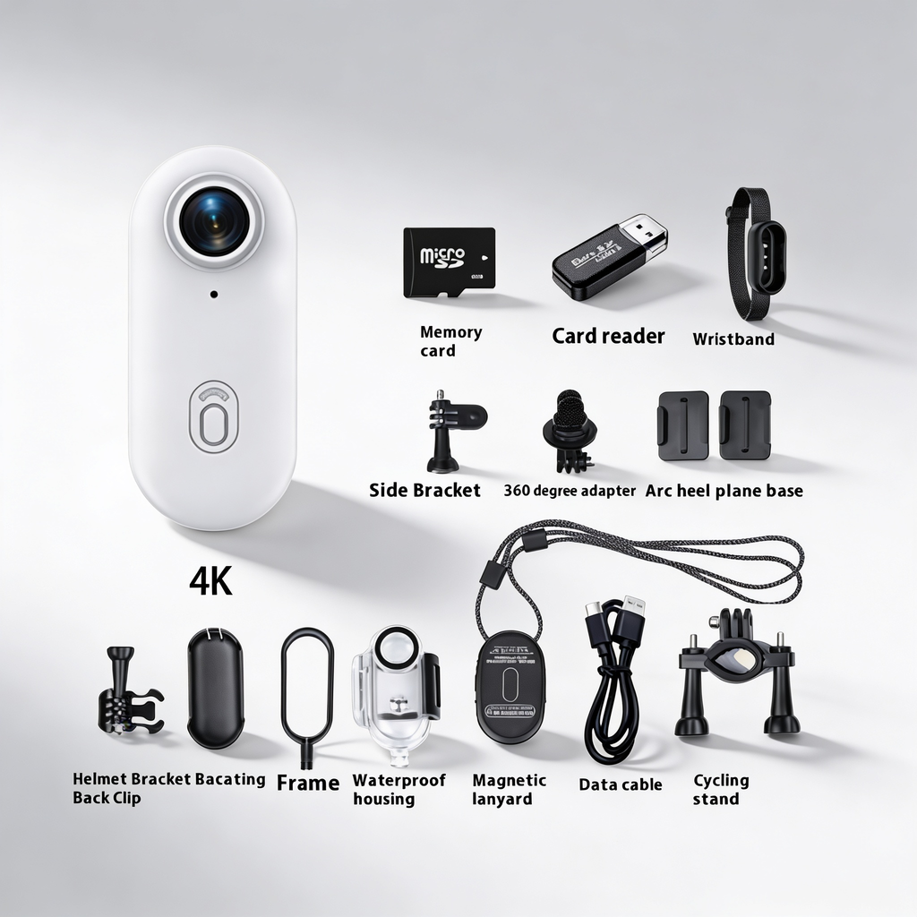Action 4K Body Camera By SERENE PETALS + FREE Accessories Included 🎁
