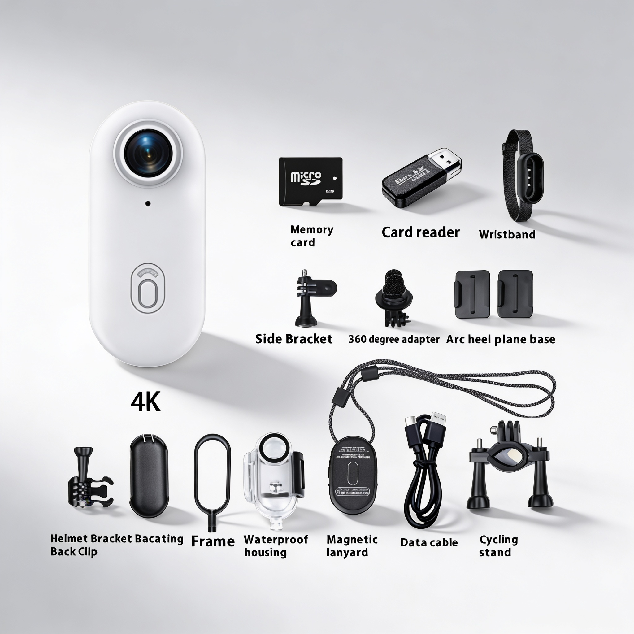 Action 4K Body Camera By SERENE PETALS + FREE Accessories Included 🎁