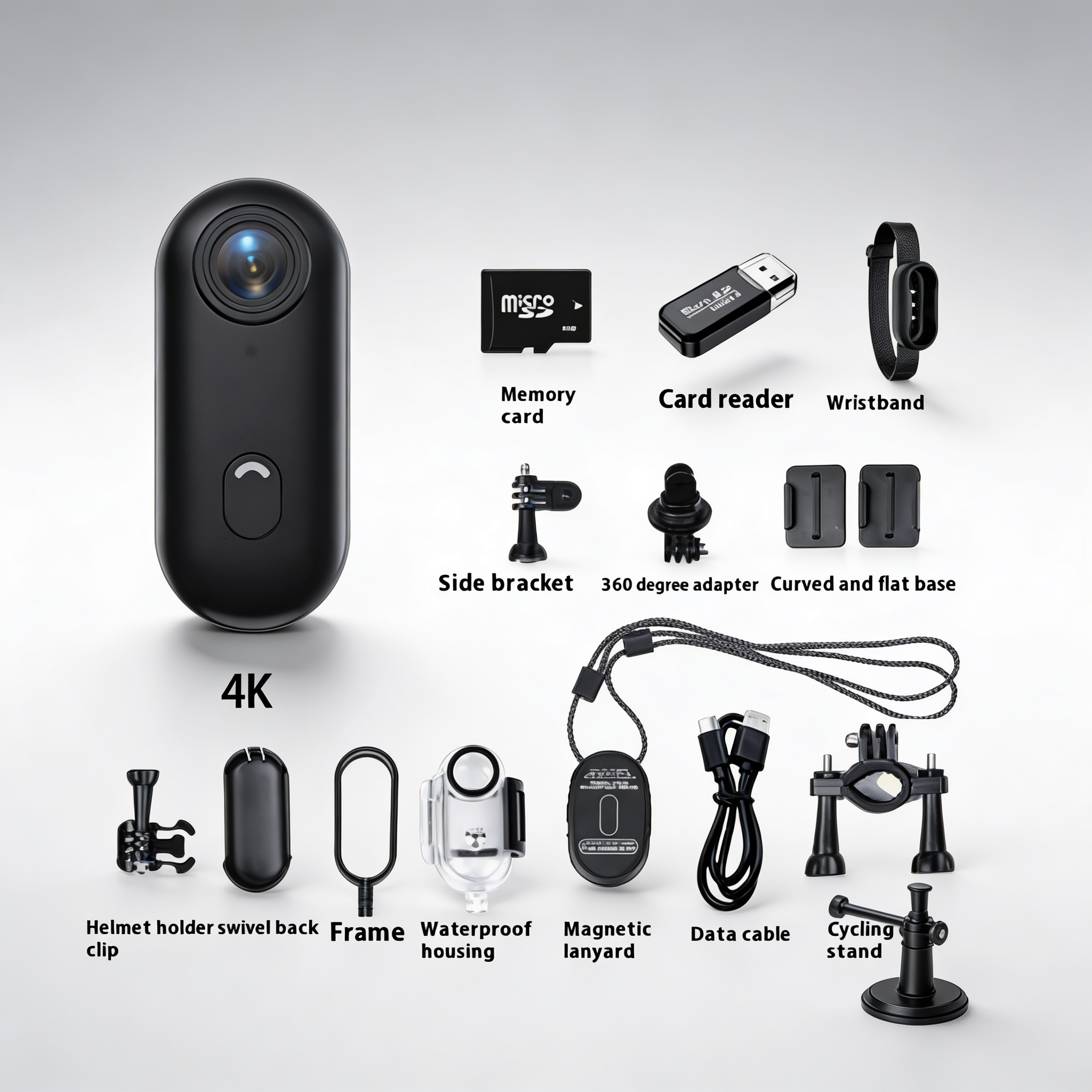 Action 4K Body Camera By SERENE PETALS + FREE Accessories Included 🎁