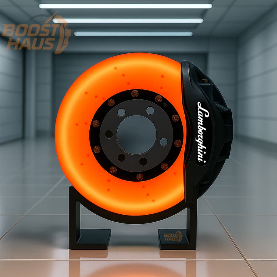 Brake Disc Lamp LED – Lambo Style – Car Enthusiast Gift – USB-C Rechargeable Desk Light