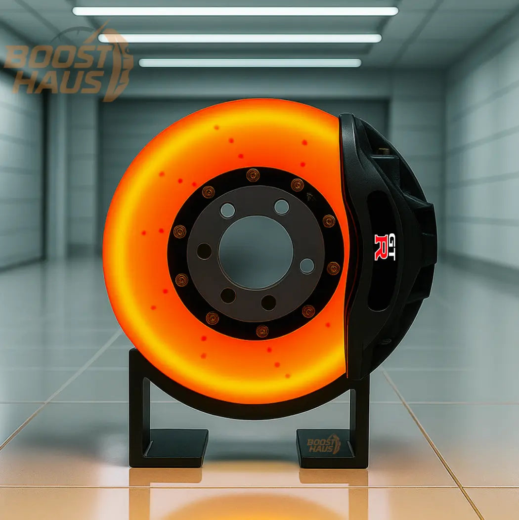 Brake Disc Lamp LED – GT-R Style – Gift for Car Lovers – USB-C Rechargeable Desk Light