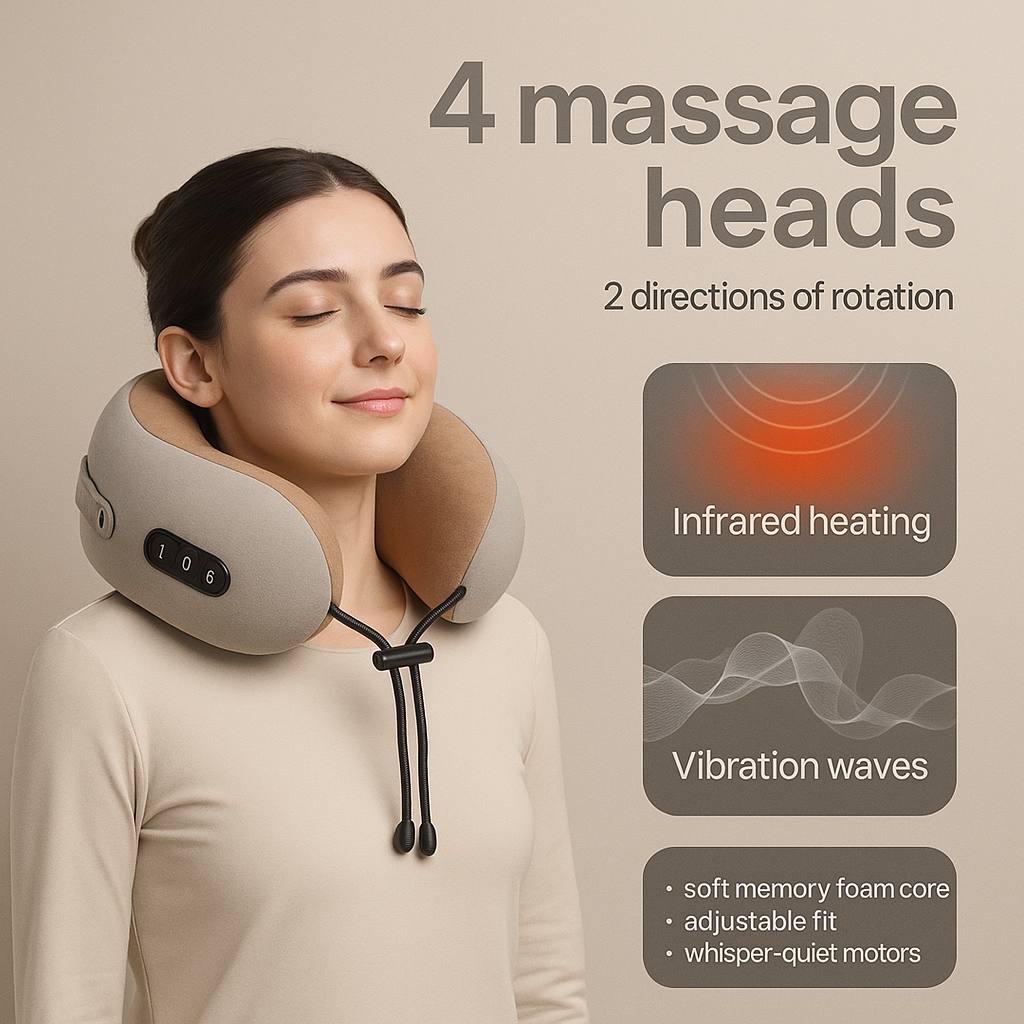 Massage Pillow By SERENE PETALS